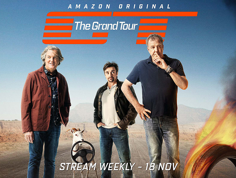 The Grand Tour รายการทีวีจาก 3 เกลอเก่า Top Gear โปรโมทรายการเริ่ม On