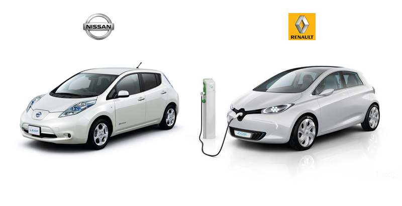 Renault zoe deals v nissan leaf